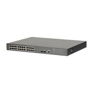 24-Port PoE Gigabit Switch managebar, 24x PoE Ausgnge, 2 SFP